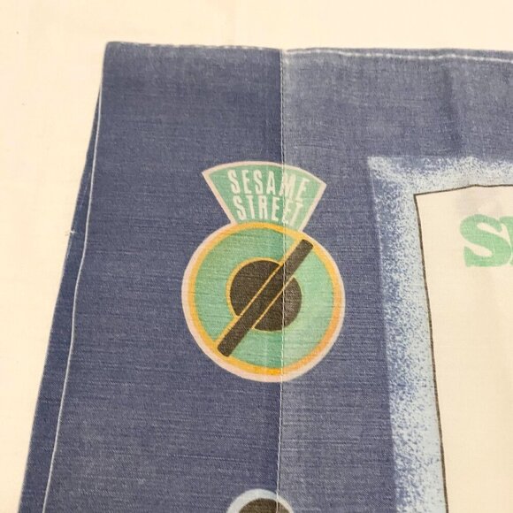 Vintage Sesame Street Muppets Pillowcase Big Bird Count Grover Miss Piggy - Picture 6 of 16